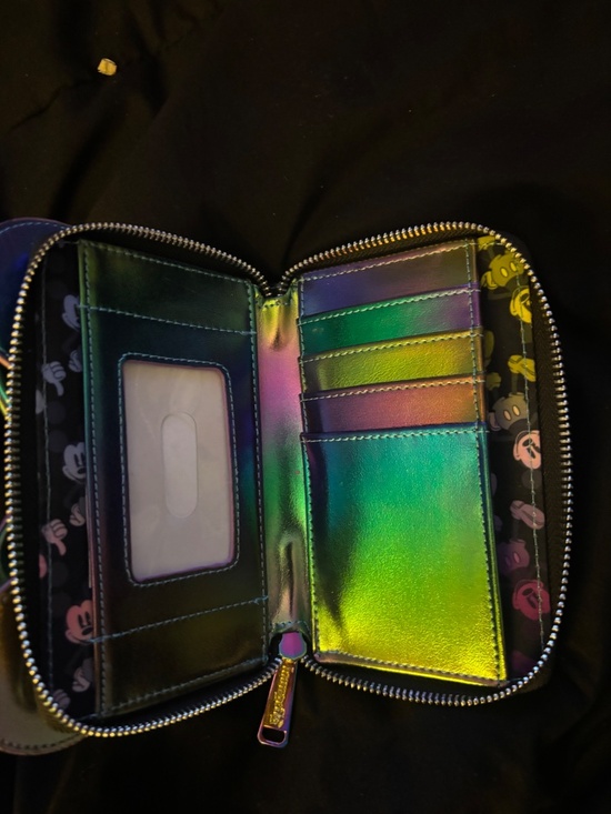 Limited release Disney’s Loungefly Mickey Mouse oil, slick, backpack, wallet main image 4